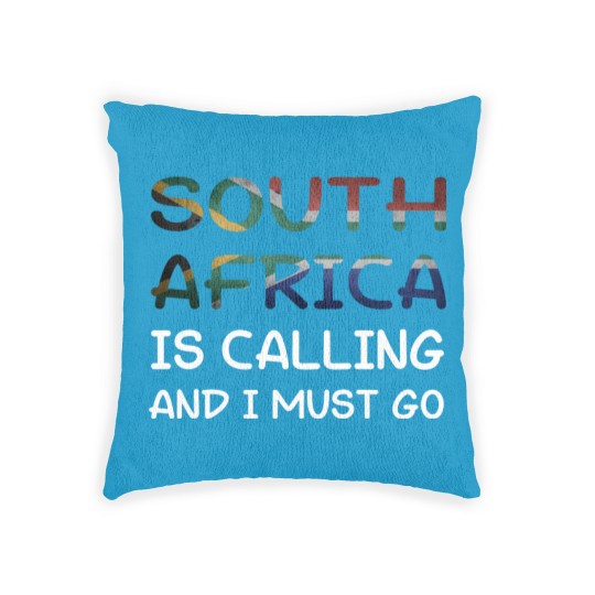 Discover South Africa is calling and I must go - South Africa - Woven Pillows