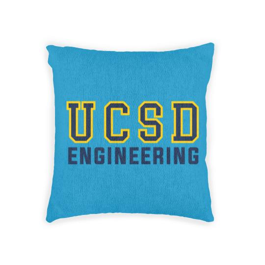 Discover UCSD Engineering (Varsity) - Ucsd - Woven Pillows