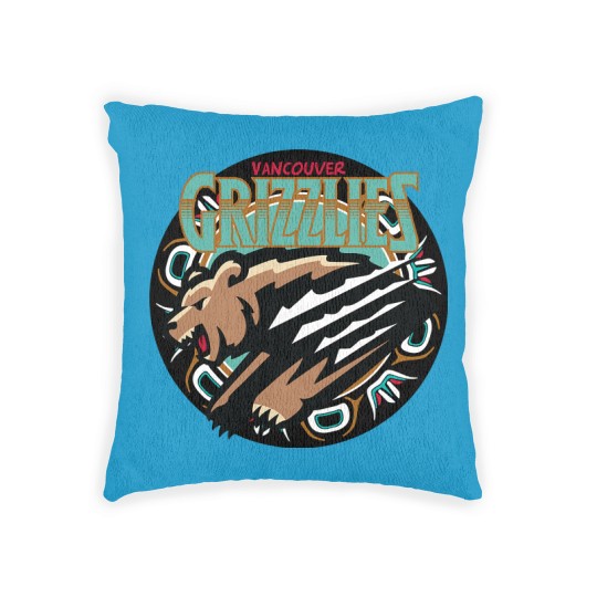 Discover Vancouver Grizzlies Retro - Vancouver Grizzlies - Woven Pillows