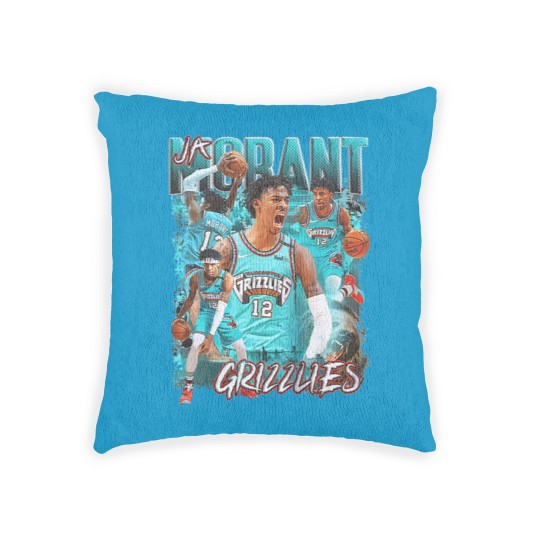Discover Ja Morant Woven Pillows | Memphis Grizzlies Bootleg Graphic Woven Pillows
