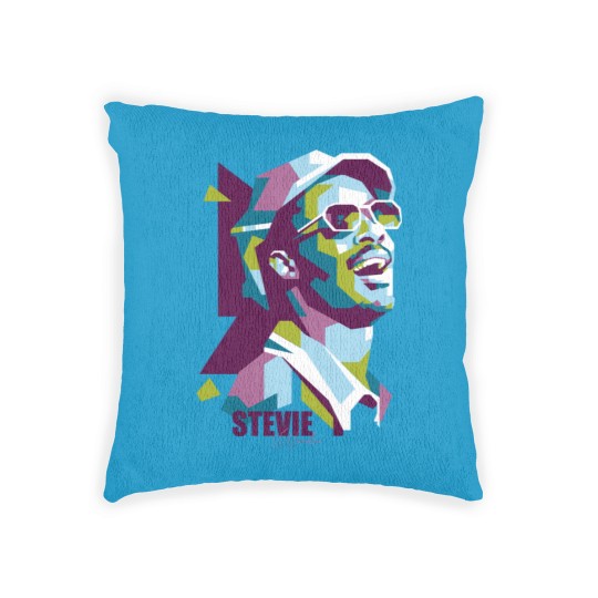 Discover Stevie Wonder Popart - Stevie Wonder - Woven Pillows
