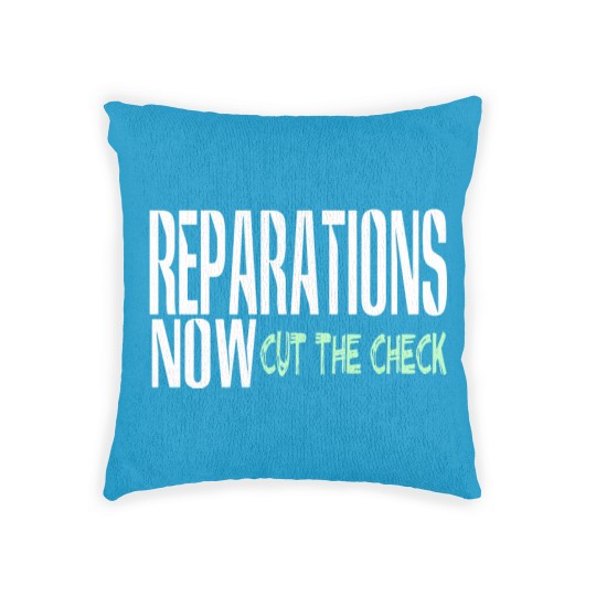 Discover REPARATIONS NOW Woven Pillows