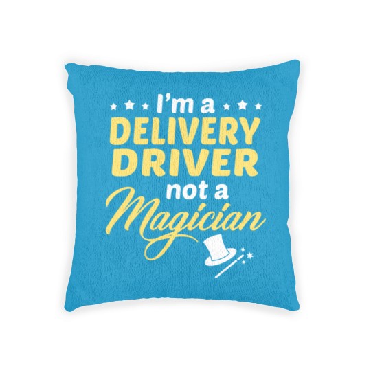 Discover Delivery Driver Woven Pillows