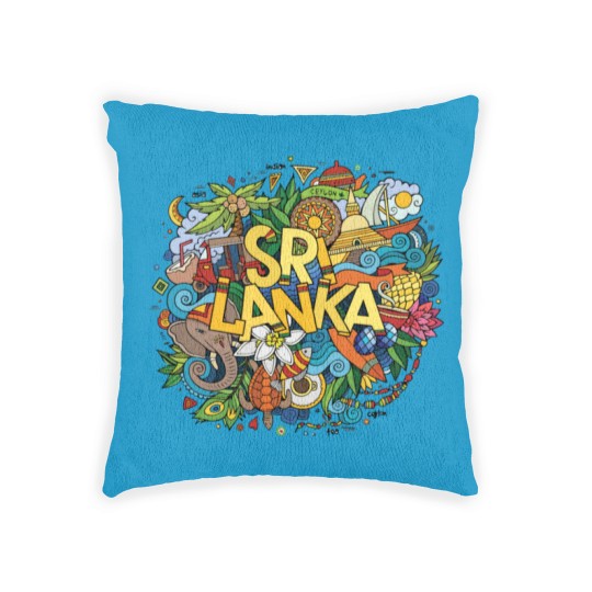 Discover Sri Lanka Ceylon Culture Elements Woven Pillows