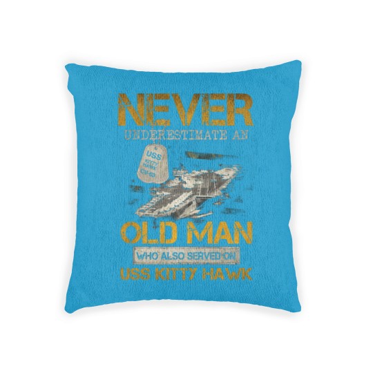Discover USS Kitty Hawk CV 63 Woven Pillows