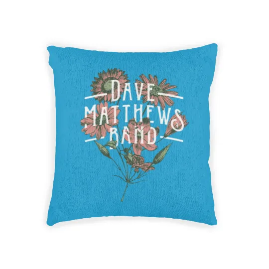 Discover Dave Matthews Band Flowers Woven Pillows
