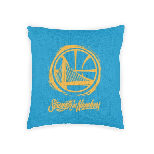 Discover strength in numbers warriors Woven Pillows
