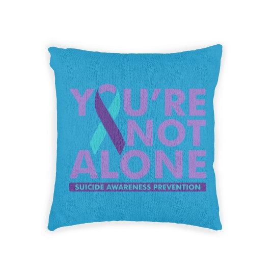 Discover Suicide Awareness Prevention Woven Pillows