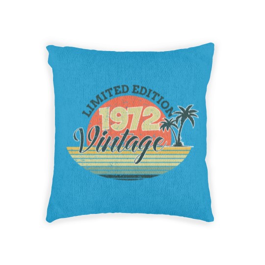 Discover 50 Years Old Vintage 1972  50th Woven Pillows