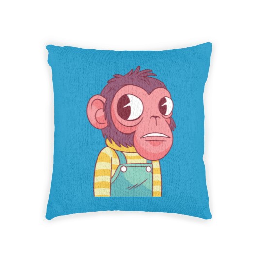 Discover Monkey, Monkey Woven Pillows