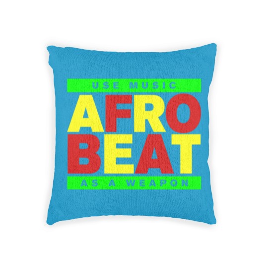 Discover AFROBEAT _ USE MUSIC AS A WEAPON Woven Pillows