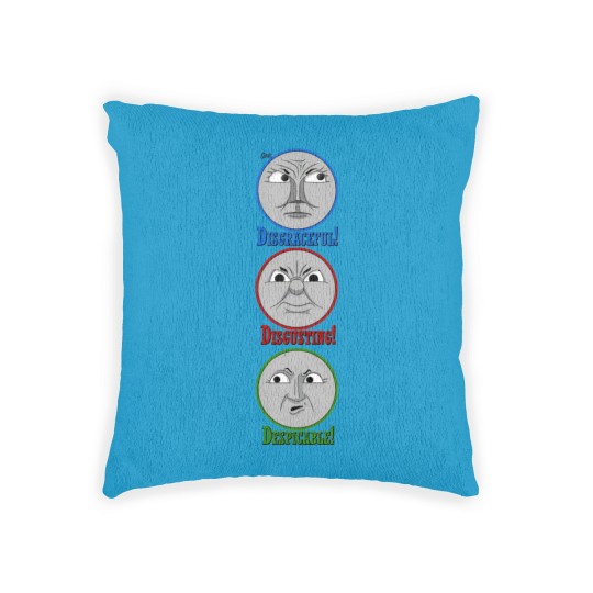 Discover Disgraceful, Disgusting, Despicable - Gordon, James & Henry - Thomas - Woven Pillows