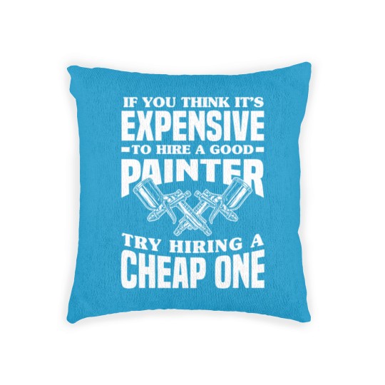 Discover Funny Automotive Car Painter Auto Body Painter Woven Pillows