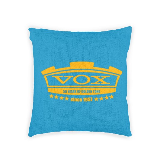 Discover Vox Amplifiers Rock And Roll Guitar Woven Pillows