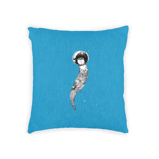 Discover Drifting in Otter Space - Drifting In Otter Space - Woven Pillows