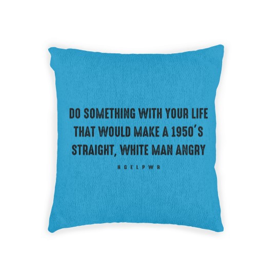 Discover feminism - Feminist - Woven Pillows