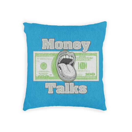 Discover Money Talks Woven Pillows to Match Jordan Retro 5 Green Bean