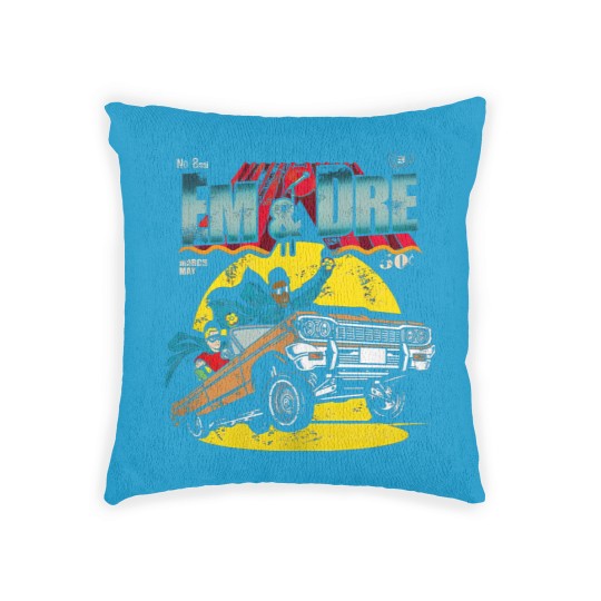 Discover Eminem and Dr Dre Unisex Retro Woven Pillows