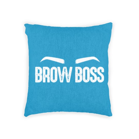 Discover Brow Boss, Eyebrow Woven Pillows