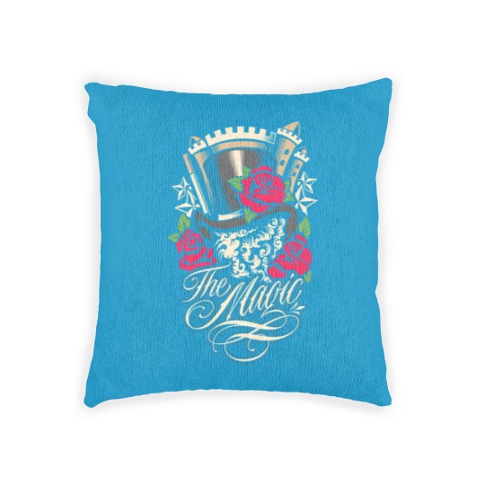 Discover the magic - magician Woven Pillows