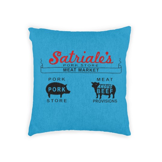 Discover Satriale s Pork Store Woven Pillows