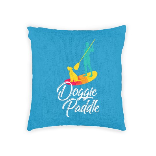 Discover Sup Dog Standup Paddle Board Gift Gift Woven Pillows Woven Pillows