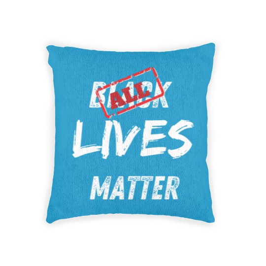 Discover All Lives Matter Woven Pillows