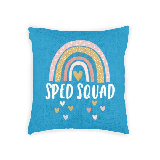 Discover Sped Squad Special Education Teacher Sped Ed Graph Woven Pillows