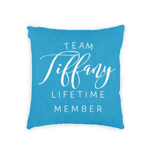 Discover Team Tiffany lifetime member Woven Pillows