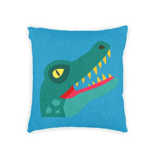 Discover Woven Pillows Woven Pillows Crocodile Woven Pillows
