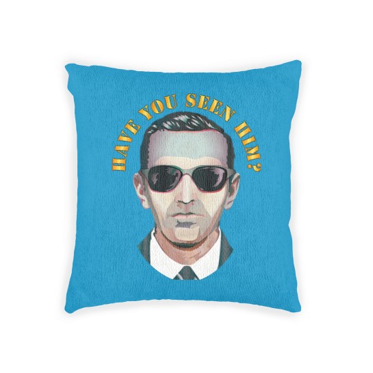 Discover Govt Have You Seen Him DB Cooper Woven Pillows