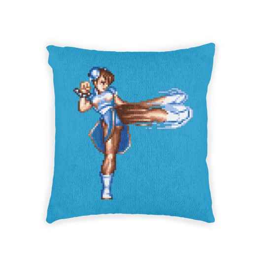 Discover Chun Li Woven Pillows