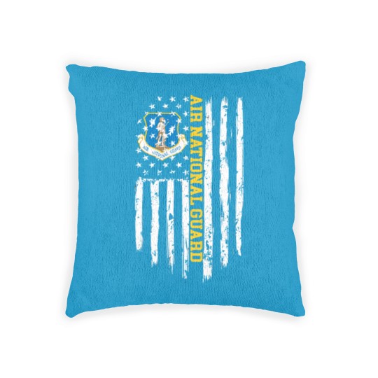 Discover Air National Guard American Flag Gift Woven Pillows Woven Pillows