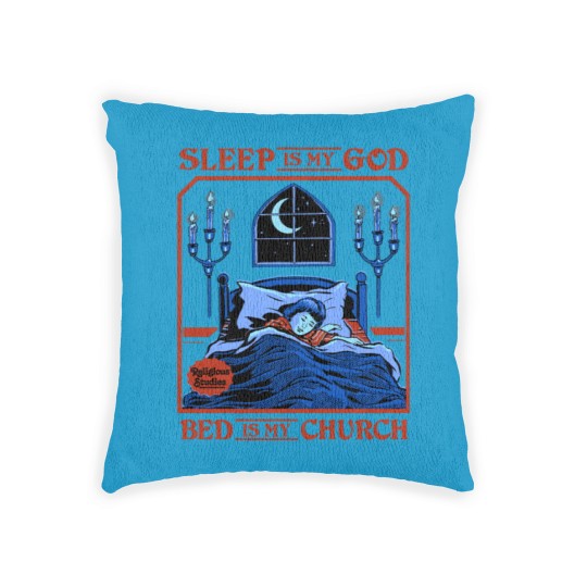 Discover Sleep is my God - Sleep - Woven Pillows