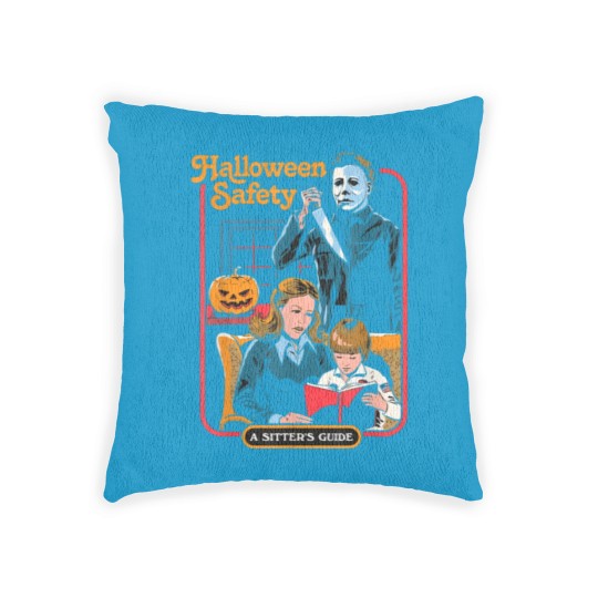 Discover Halloween Safety Woven Pillows