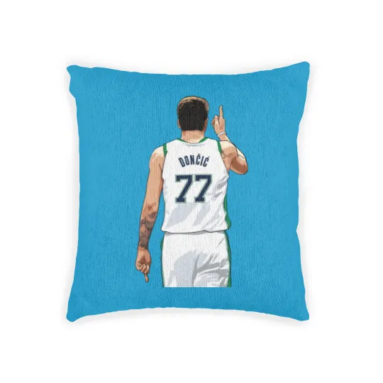 Discover Luka Doncic Woven Pillows
