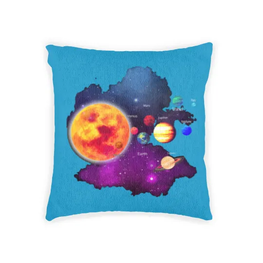 Discover Solar System Planets For Astronomy And Space Geeks Woven Pillows