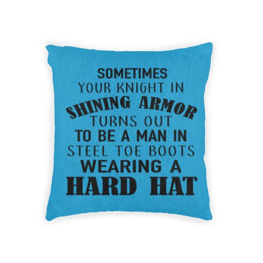 Discover sometimes your knight in shining armor turns out t Woven Pillows