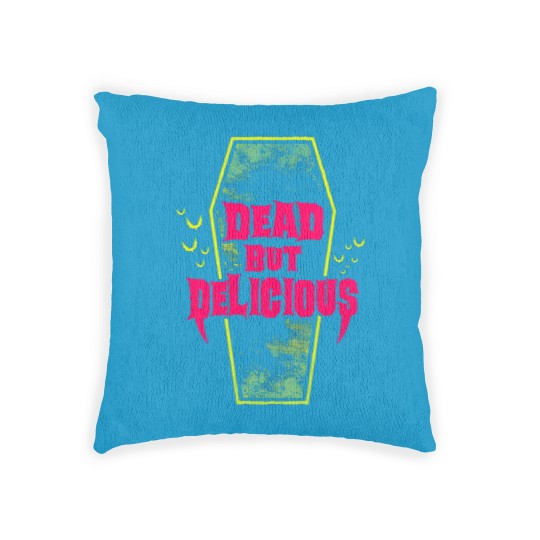 Discover Dead but Delicious - Vampire Quote - What We Do In The Shadows - Woven Pillows