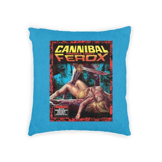 Discover Cannibal Ferox Classic Woven Pillows