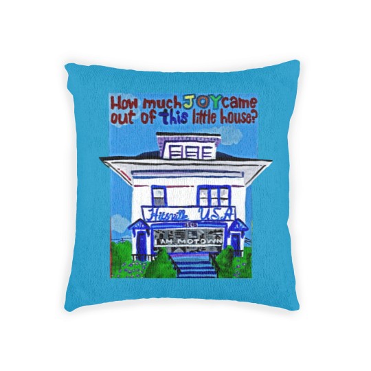 Discover The Motown House - Record Label - Woven Pillows
