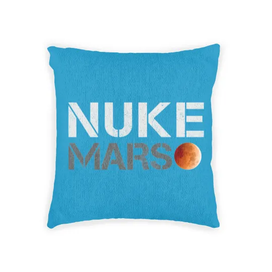 Discover nuke mars Woven Pillows Woven Pillows