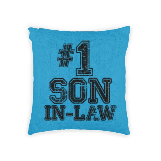 Discover 1 Son In Law Number One Sports Gift Woven Pillows