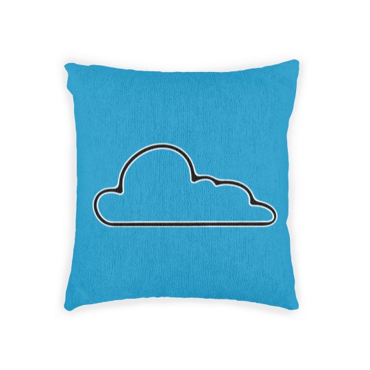 Discover Black Cloud - Cloud - Woven Pillows