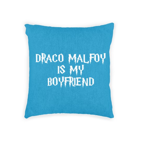 Discover draco malfoy is my boyfriend Woven Pillows