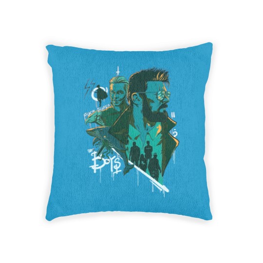 Discover The Boys and Homelander - The Boys - Woven Pillows