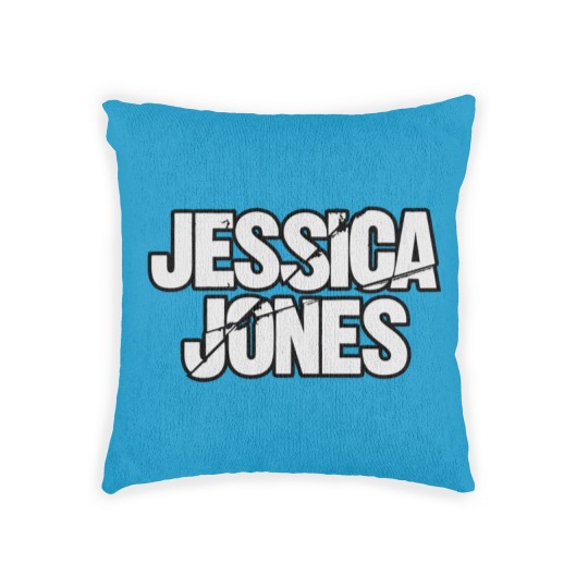 Discover Jessica Jones Logo Woven Pillows
