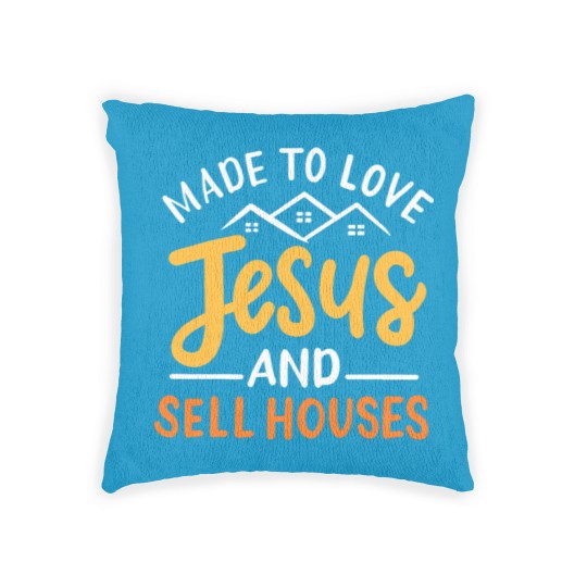 Discover Realtor Quote Woven Pillows