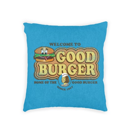 Discover Welcome to Good Burger Worn Out - Good Burger Movie - Woven Pillows