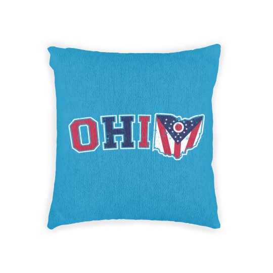 Discover Vintage State of Ohio Ohioan Grunge - State Of Ohio - Woven Pillows